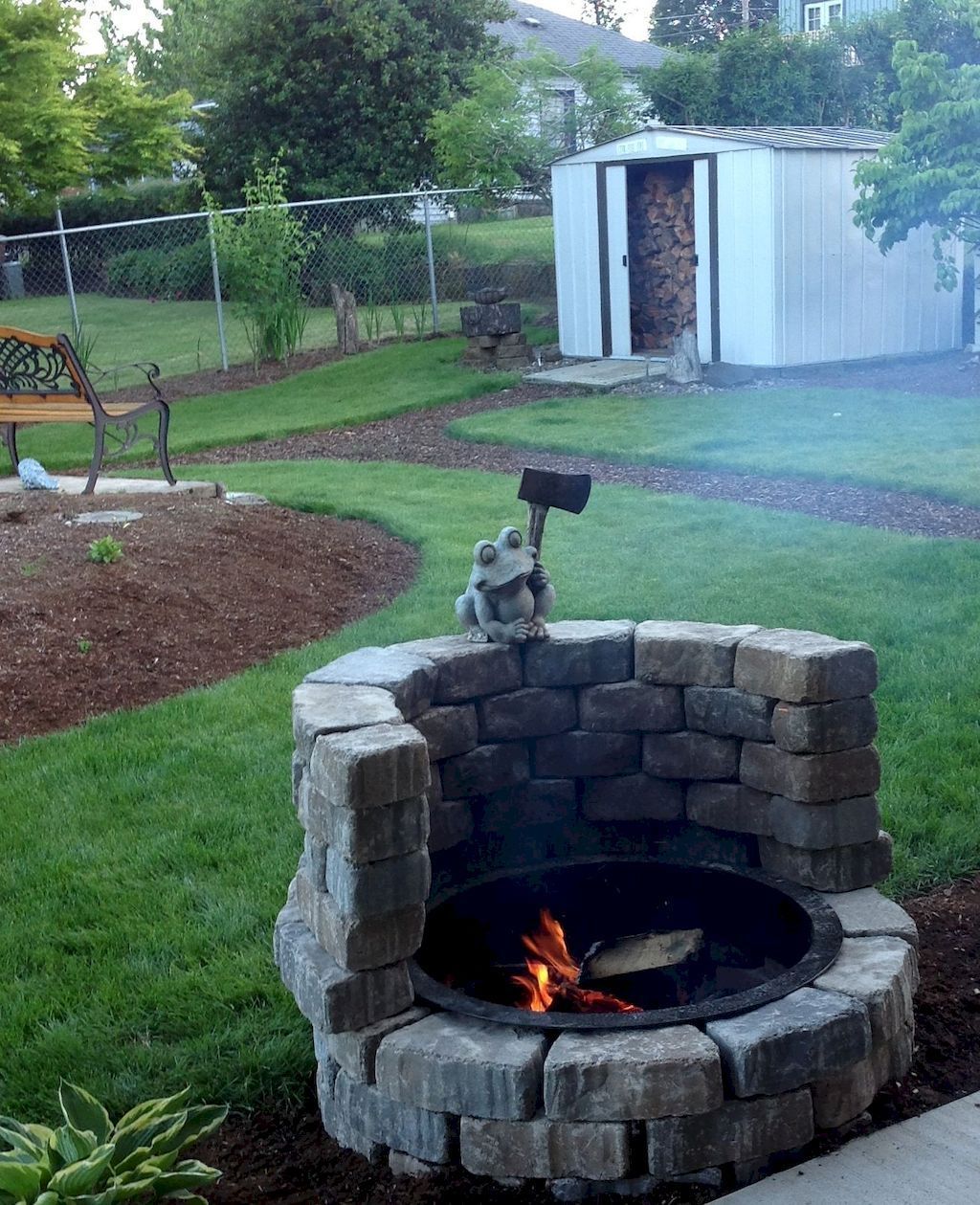  13 Inspiring DIY Fire Pit Ideas to Improve Your Backyard (With images ...