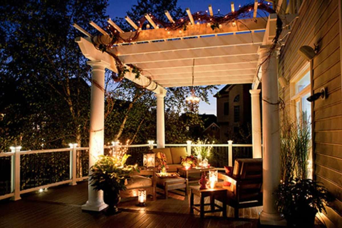 15 Inspirations Outdoor Hanging Lights for Pergola