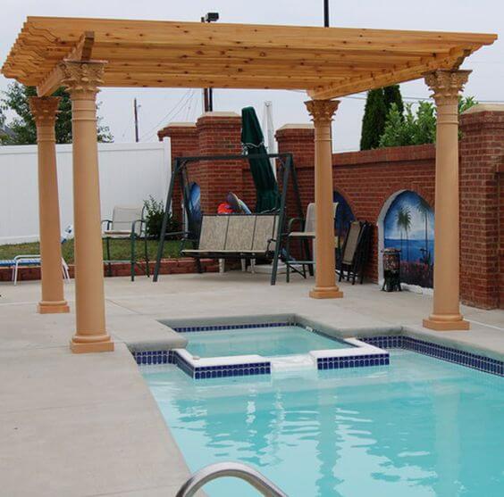 25+ Awesomely Beautiful Pergola Pool Ideas For a Cozy Outdoor Space