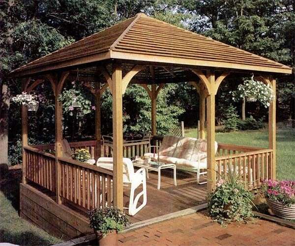 27 Cool and Free DIY Gazebo Plans &  Design Ideas to Build ...