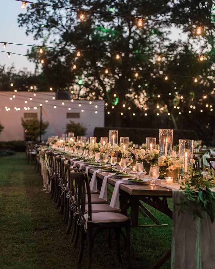 30 Ingenious Ideas for a Small Intimate Backyard Wedding on a Budget ...