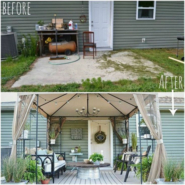 35 Before And After Backyard Makeovers On A Budget