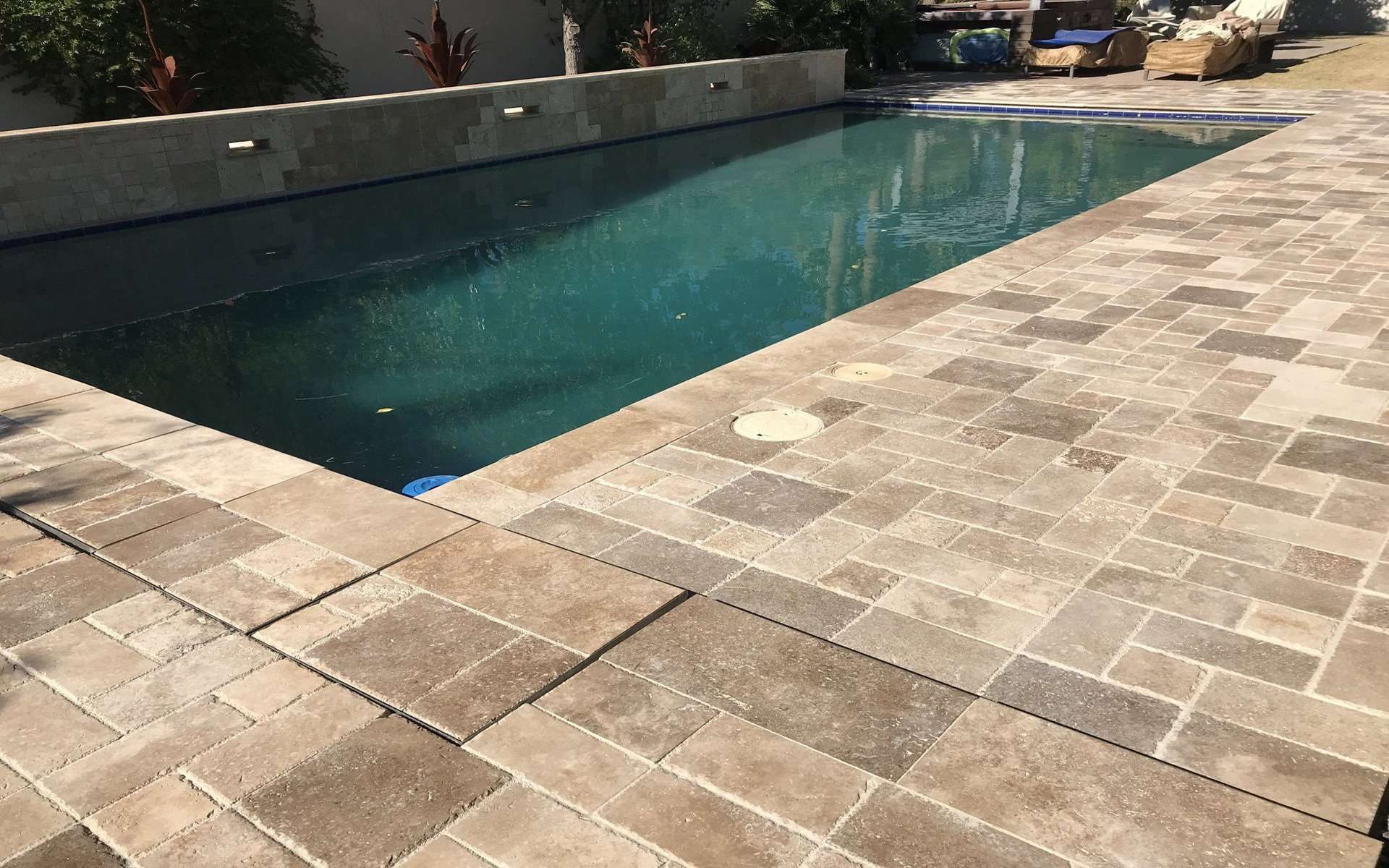 4 Helpful Tips for Cleaning Travertine Pavers
