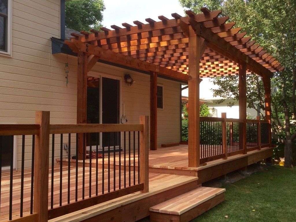 47 Pergola Patio Attached To House Railings