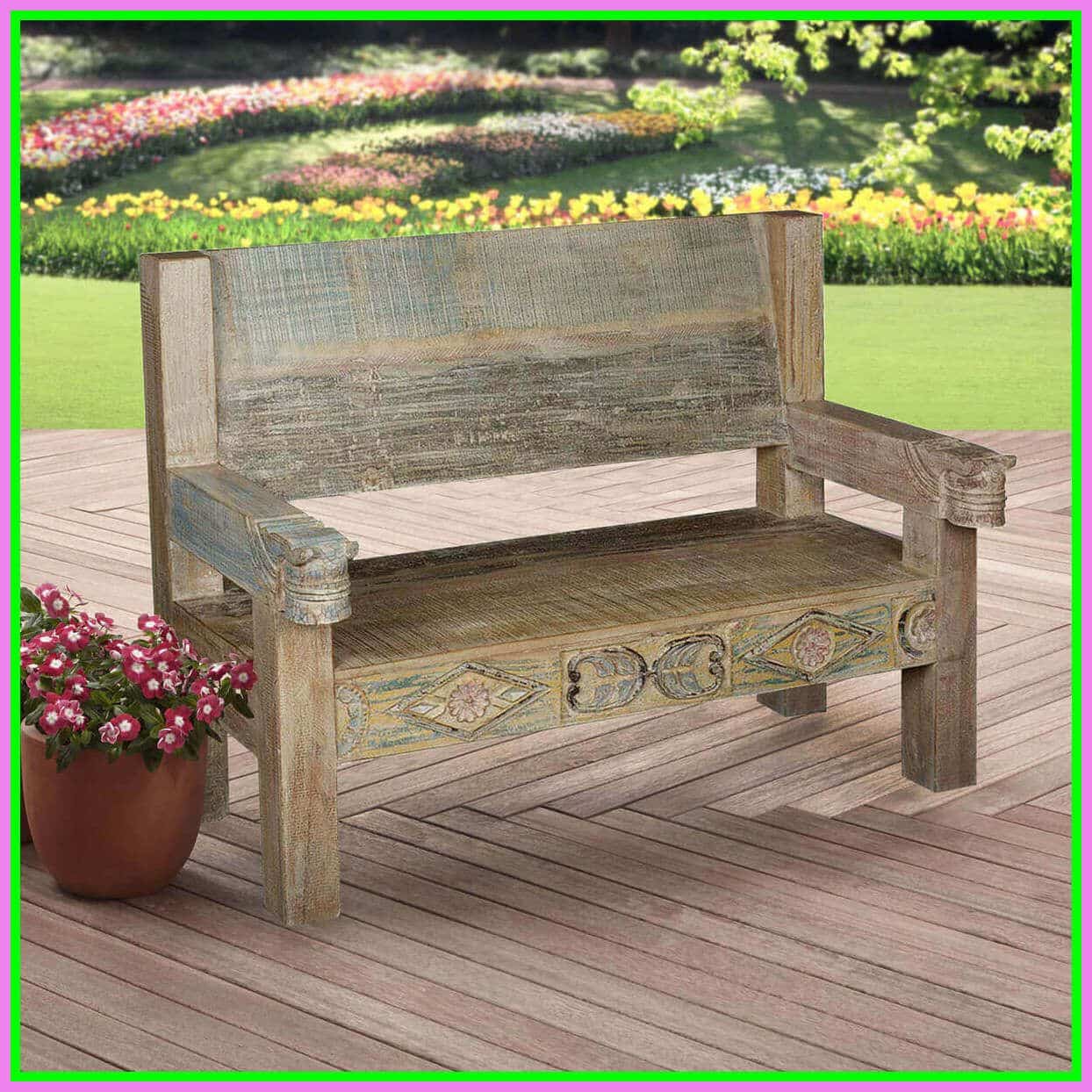 48 reference of wooden bench front porch in 2020