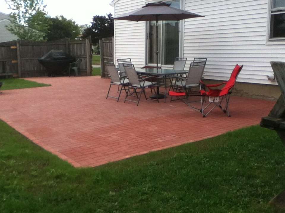 5% slope too much for patio?