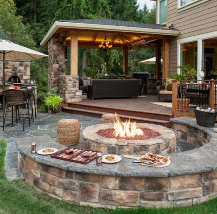 50 Best Outdoor Fire Pit Design Ideas for 2021