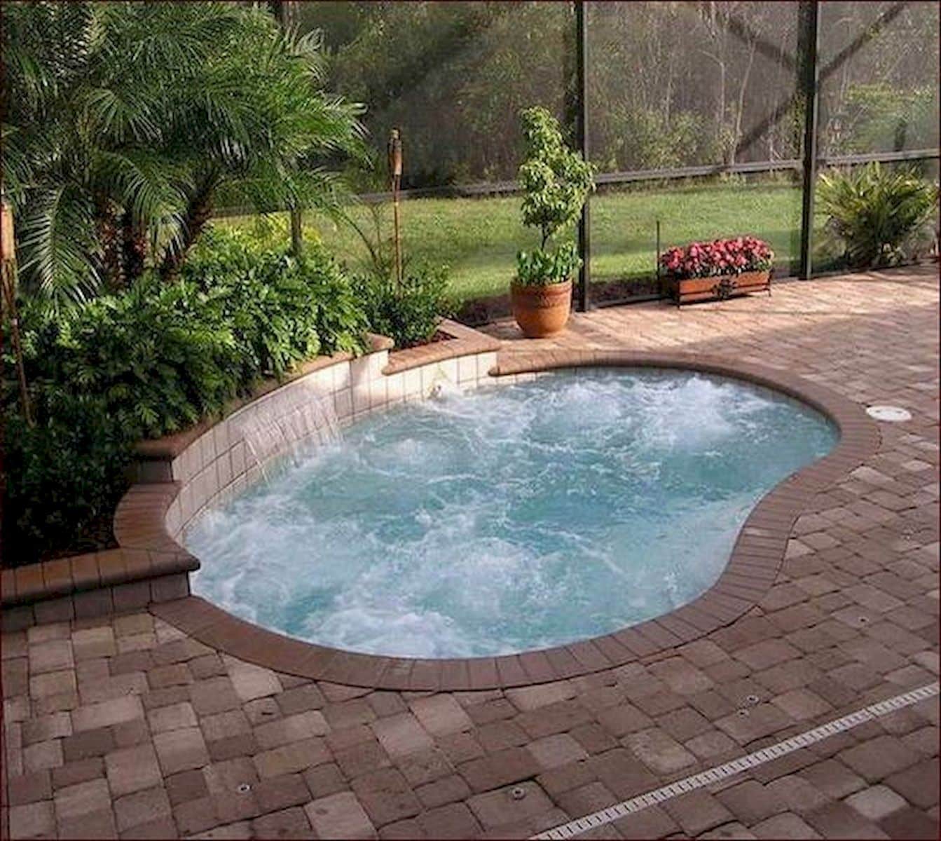 50 Gorgeous Small Swimming Pool Ideas for Small Backyard (49 ...