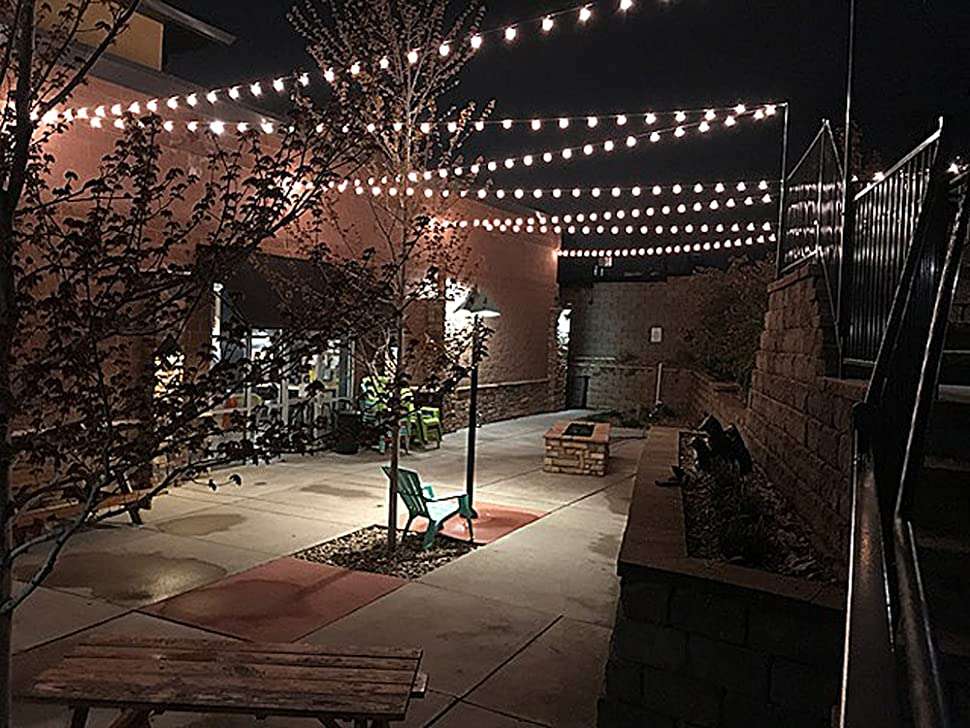 Amazon.com : G50 Patio String Lights with 25 Clear Globe ...