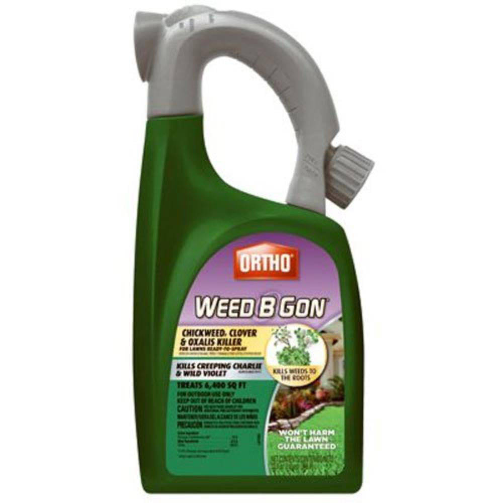 B Gon Chickweed, Clover &  Oxalis Weed Killer for Lawns RTS Trigger ...