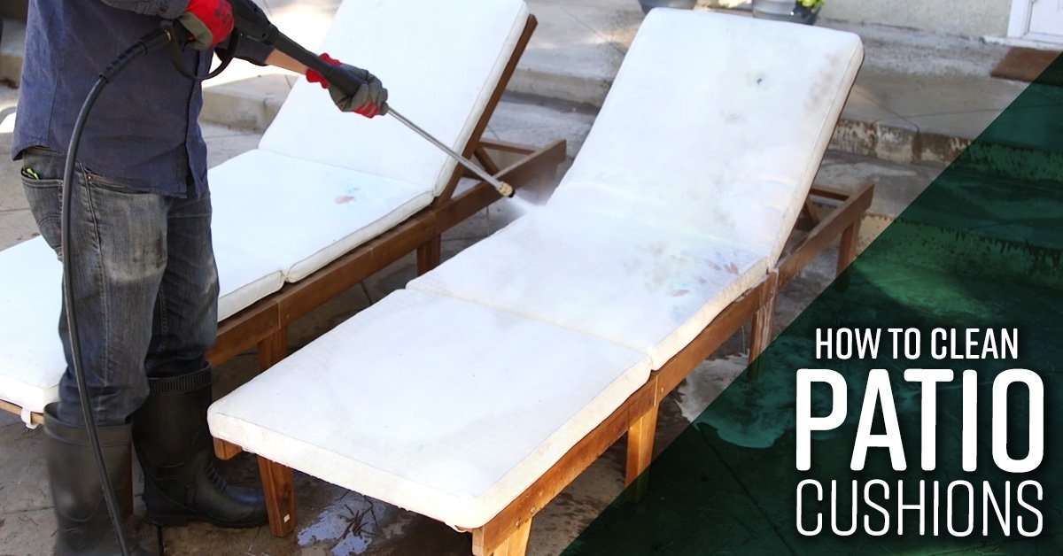 Best Way To Clean Patio Chair Cushions