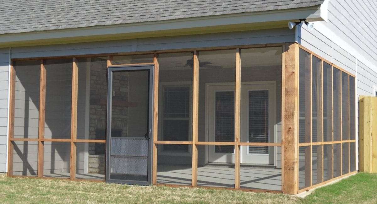 Build a Screened In Porch or Patio