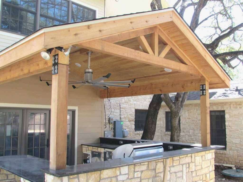 Build Patio Cover Attached House Awesome