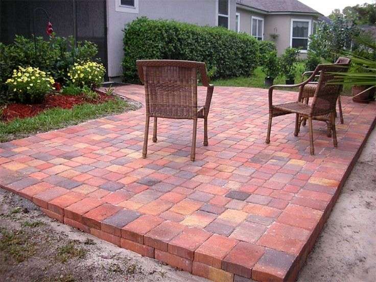 Building A Paver Patio On A Slope Home Design Ideas The ...