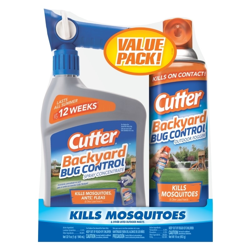 Cutter Backyard Bug Control Combo Pack, Insect Killer, 2