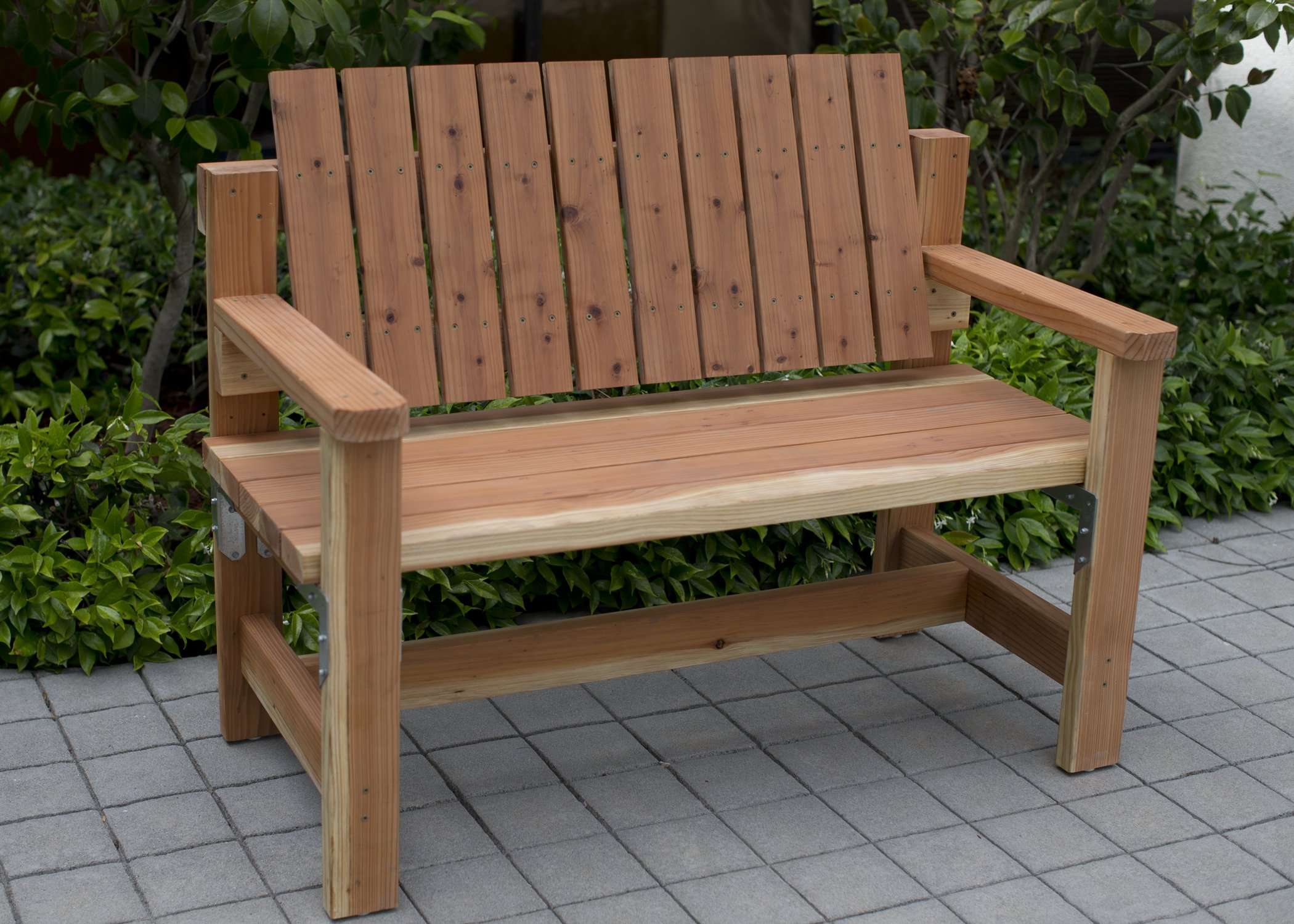 DIY Garden Bench Preview