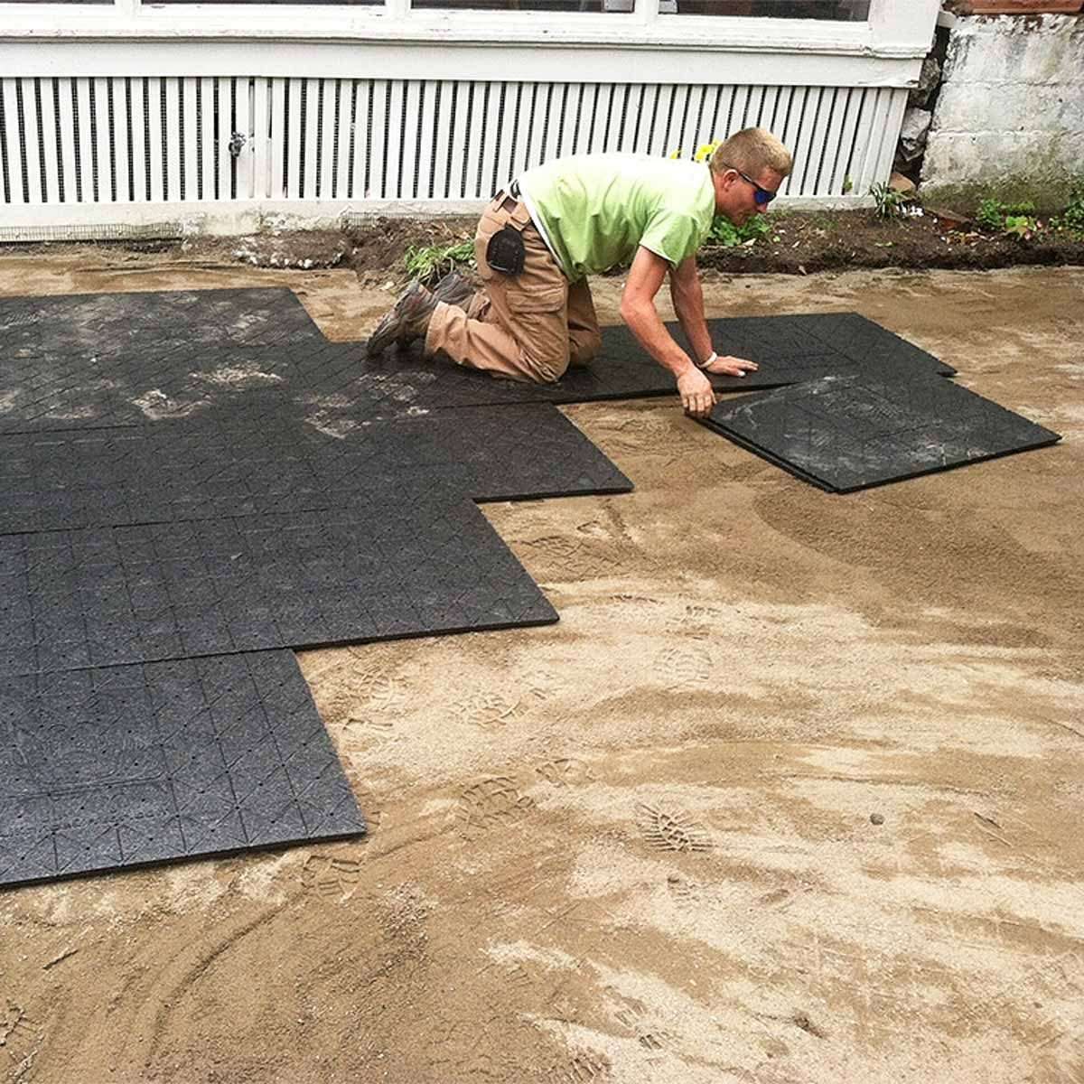 Easier Paver Patio Base That Will Save Your Back