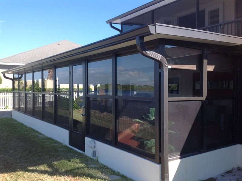 Enclosing a Patio into a Sunroom or Florida Room Without a ...