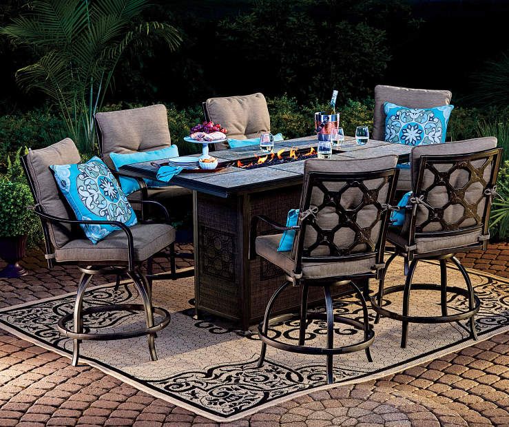 Fantastic Big Lots Fire Pit Dining Table Topiary Balls Ireland ...