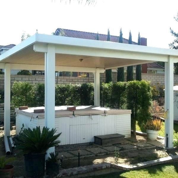 Free Standing Aluminum Patio Covers Recessed Mediafinanceco Wood Patio ...
