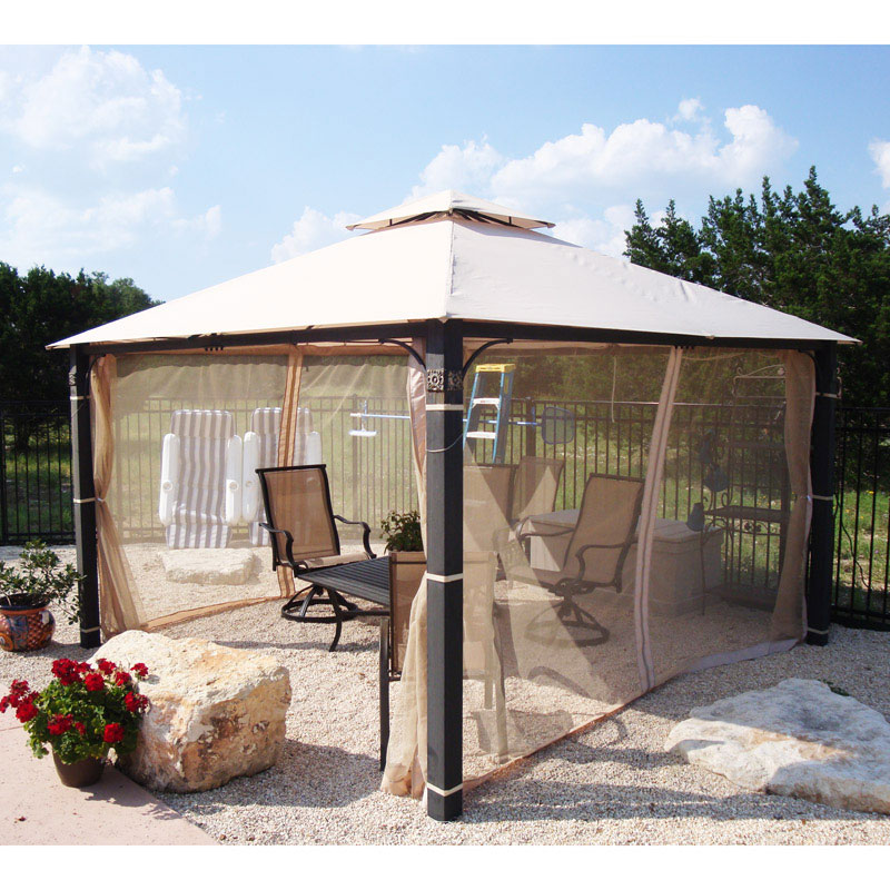 Garden Winds Replacement Canopy Top for 12x12 Medallion Gazebo ...
