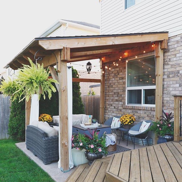 HDBlogSquad // How to Build a Covered Patio  Brittany Stager