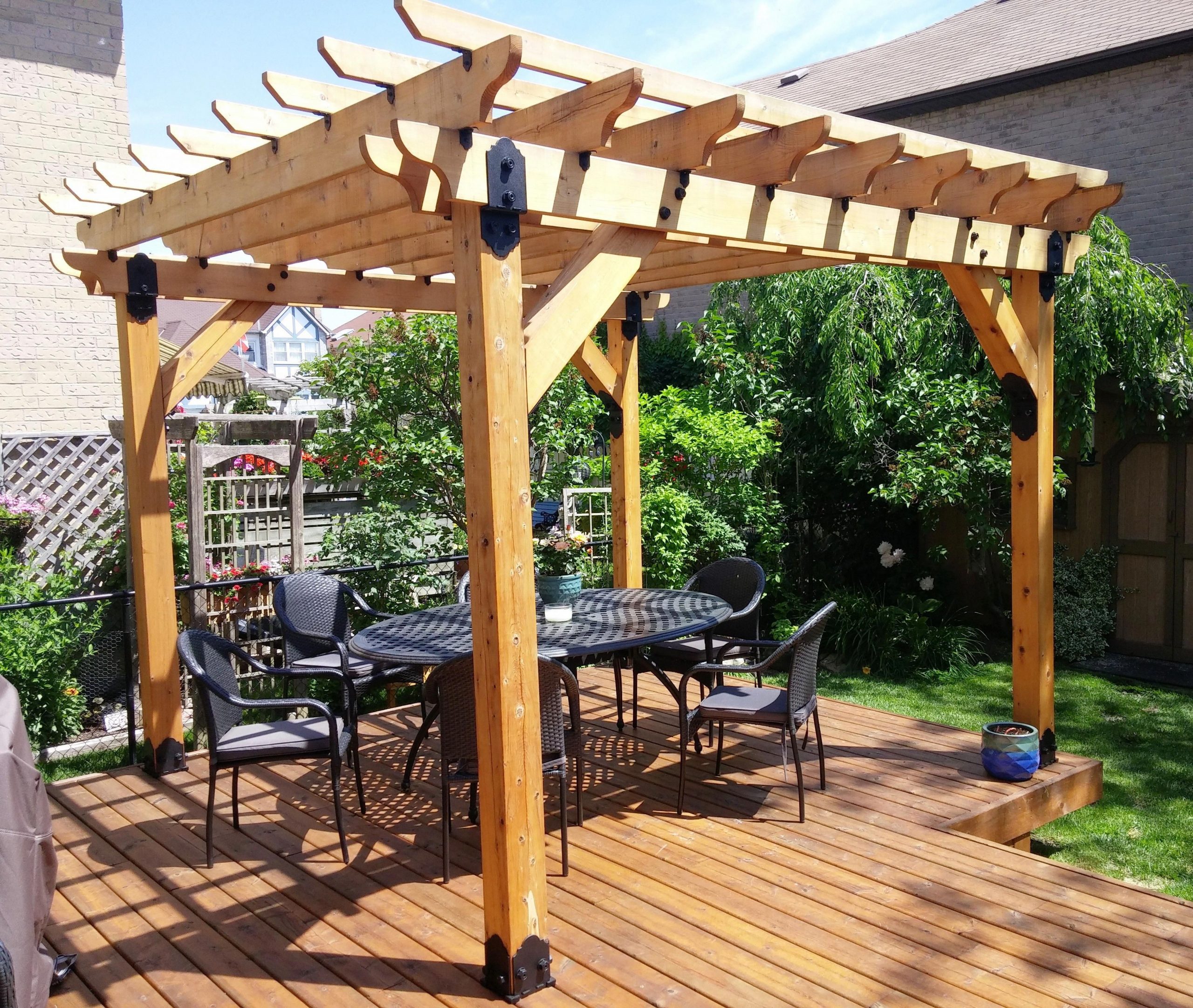 Help with from OZCO, you can build your own #OWTstanding pergola. Don