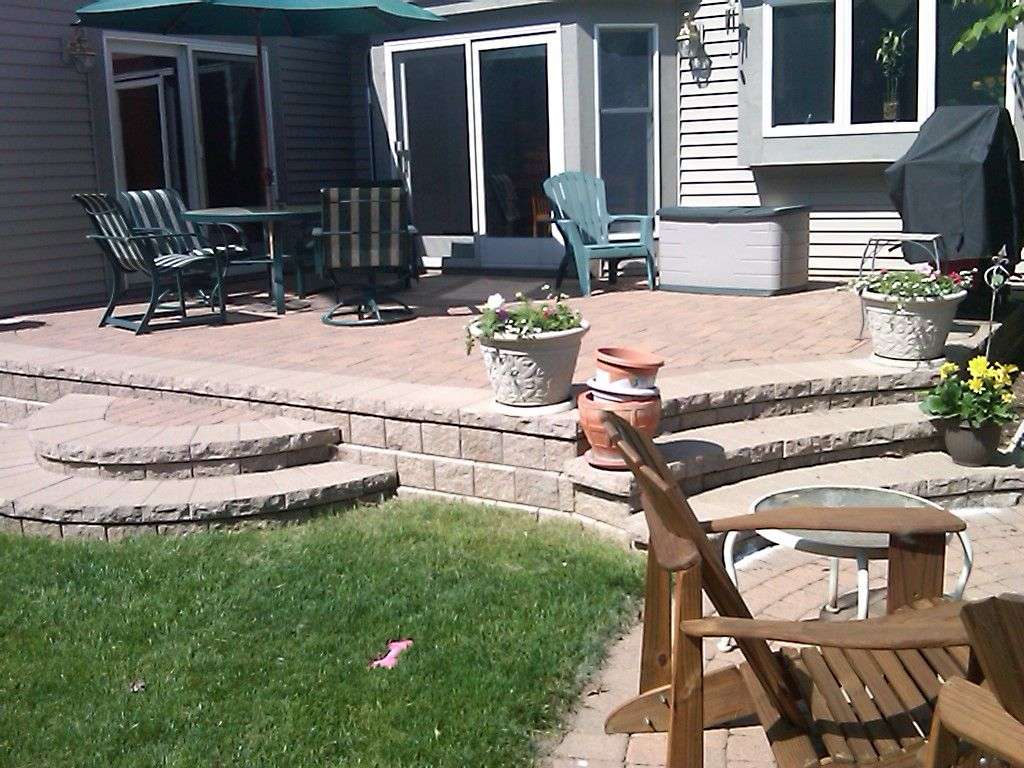 History of Brick Paver Raised Patio in Canton: 15 Years ...