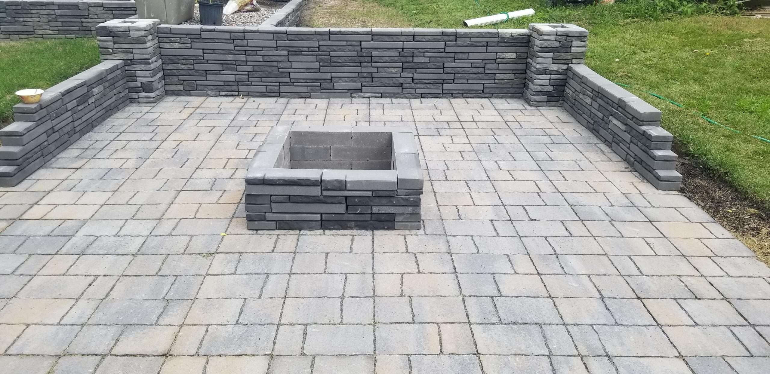 How To Build A Fire Pit Patio With Pavers