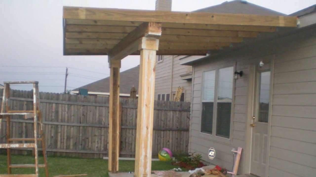 How To Build a Patio Cover (must watch)