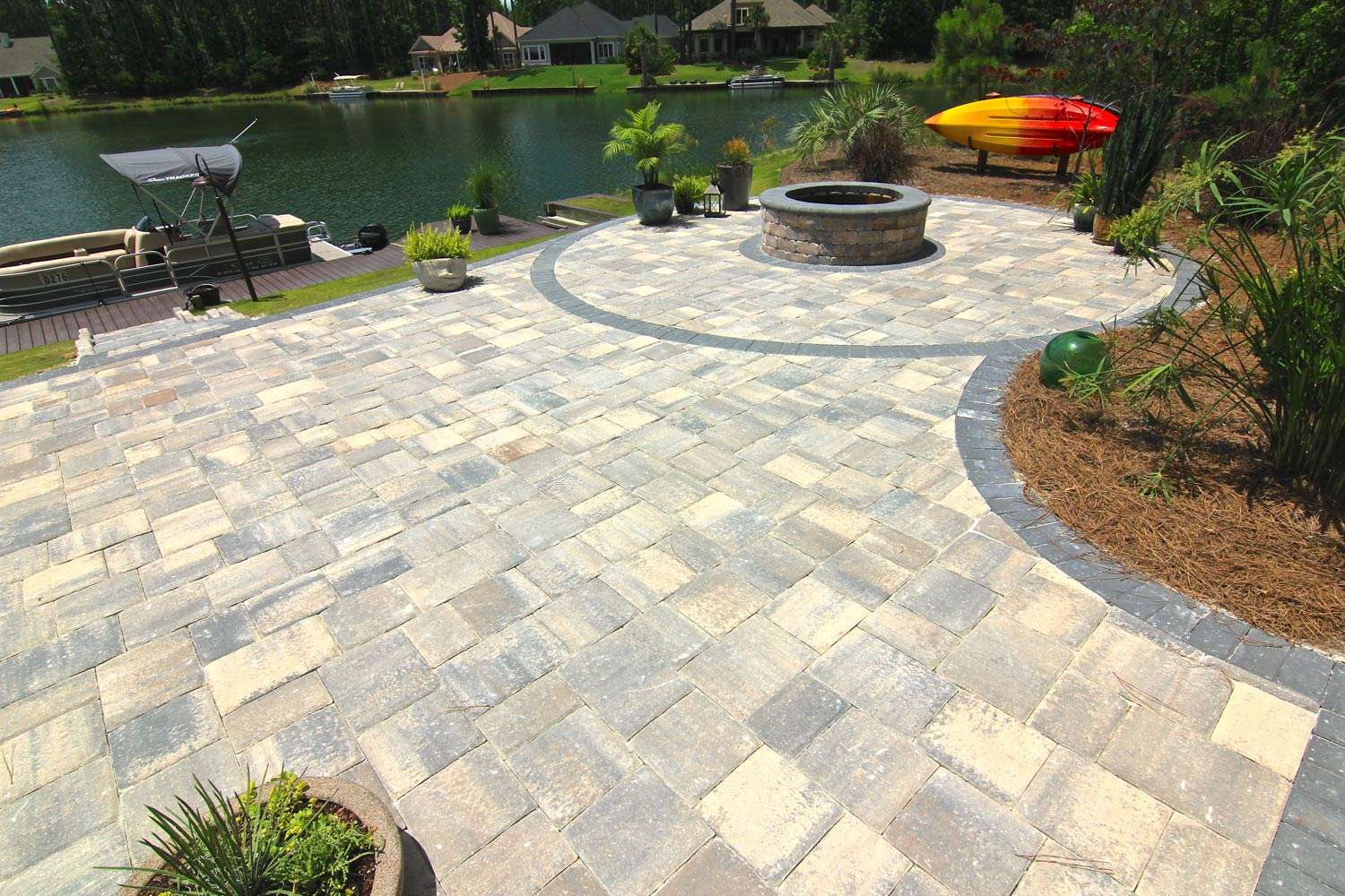 How To Build A Paver Patio On Sloped Yard