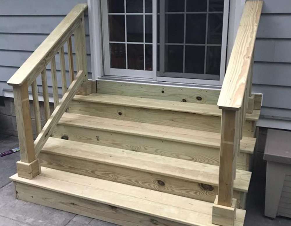 How To Build Stairs For Patio Door