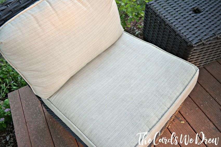 How to Clean Patio Cushions by The Cards We Drew (With ...