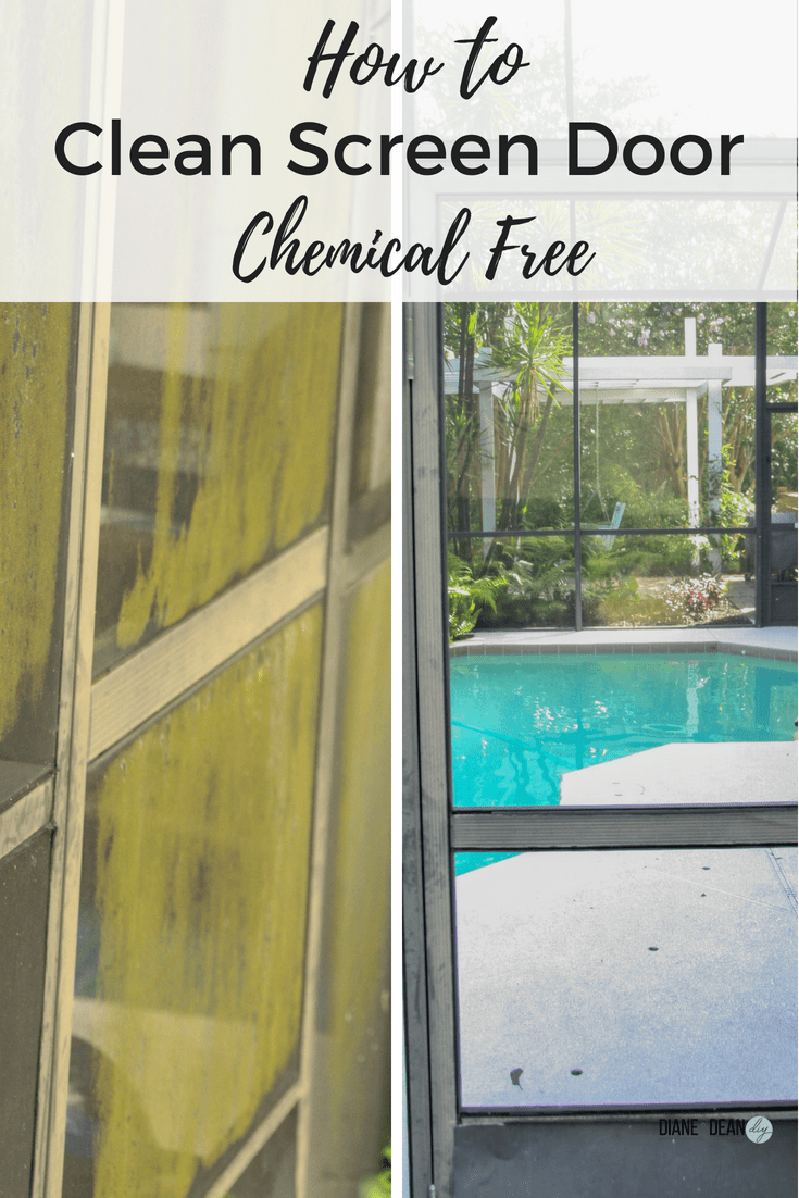 How To Clean Your Patio Screen Door Chemical Free. Remove ...
