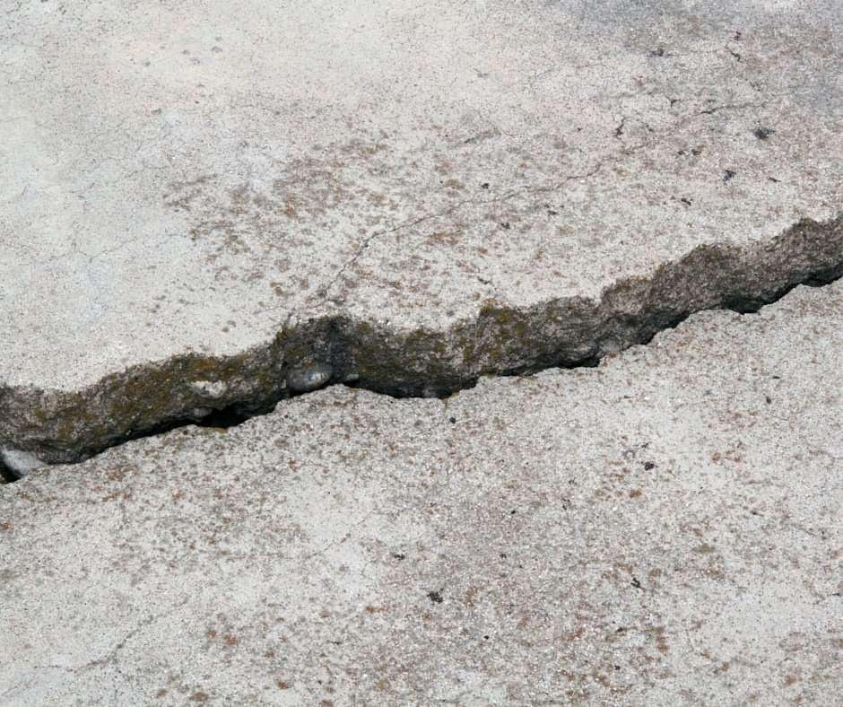 How to fix hairline cracks in concrete driveway ...