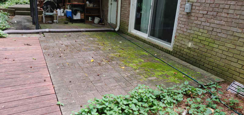 How To Get Rid Of Moss From Brick Patio