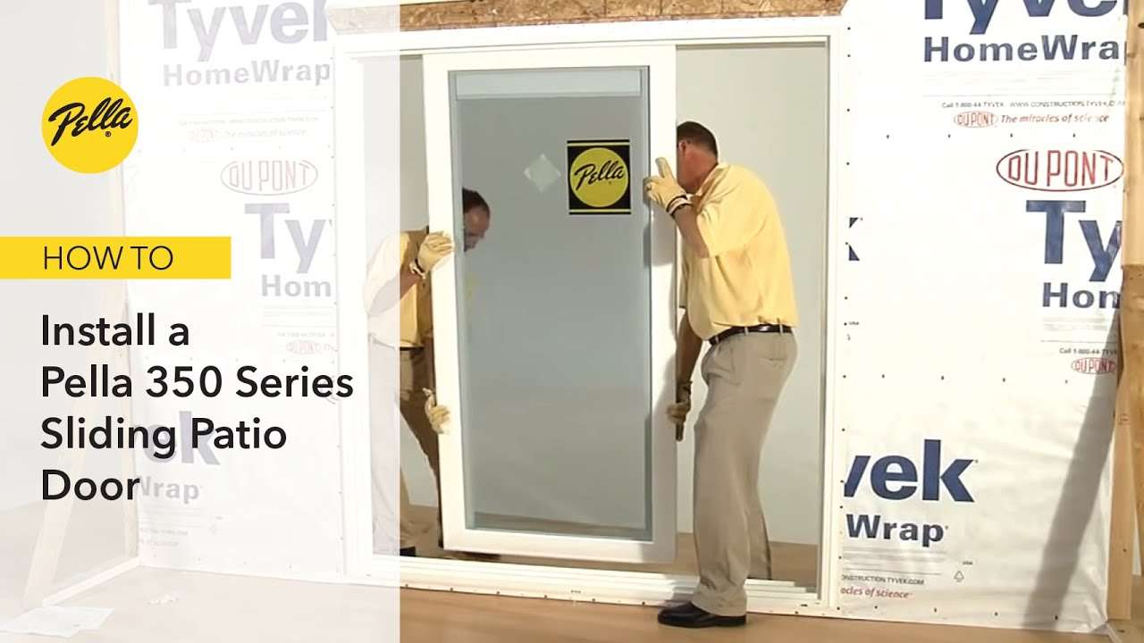 How to Install 350 Series Sliding Patio Door