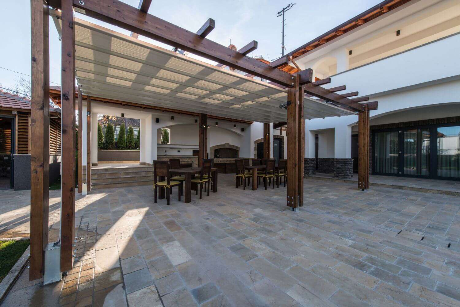 How To Install A Pergola On A Paver Patio at Home ...