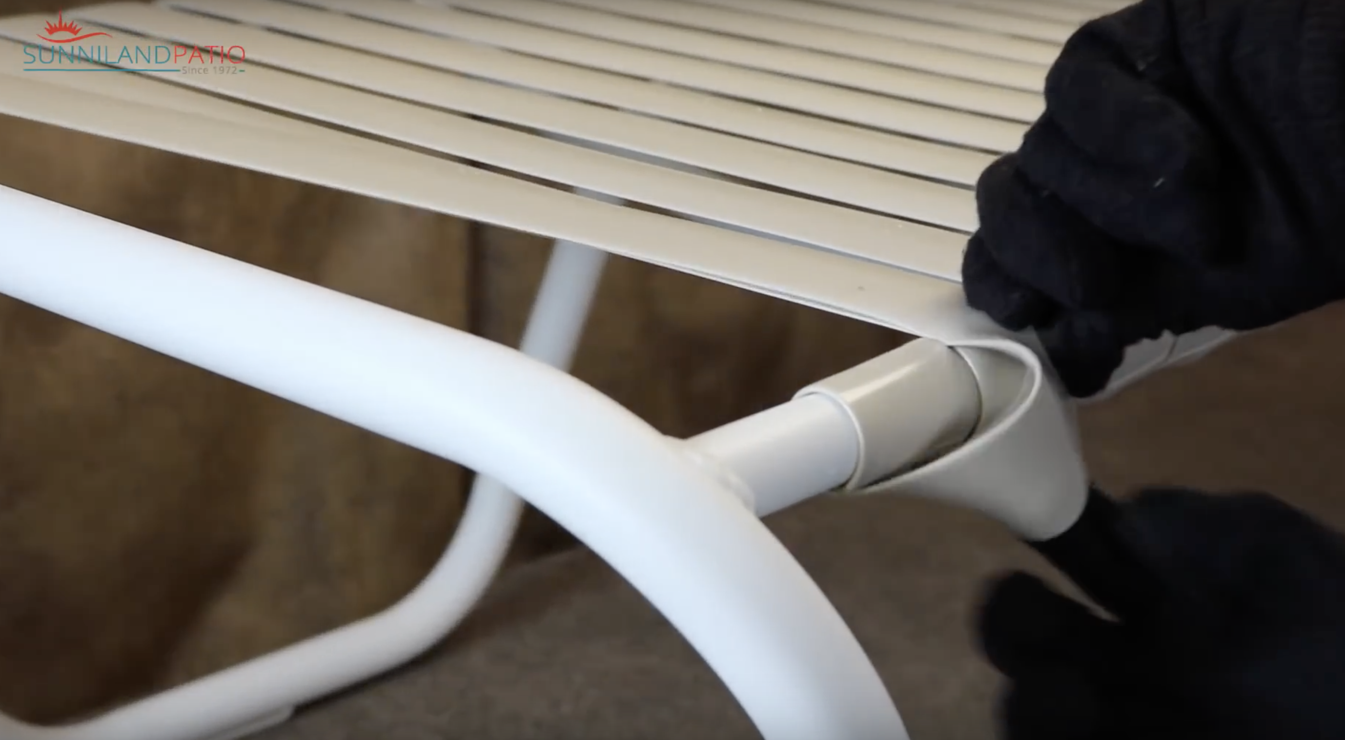 How to Install Double Wrap Vinyl Strapping on Patio Chairs ...