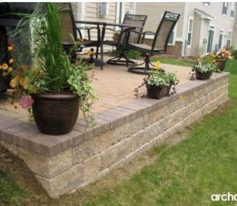 How To Make A Brick Patio On Uneven Ground