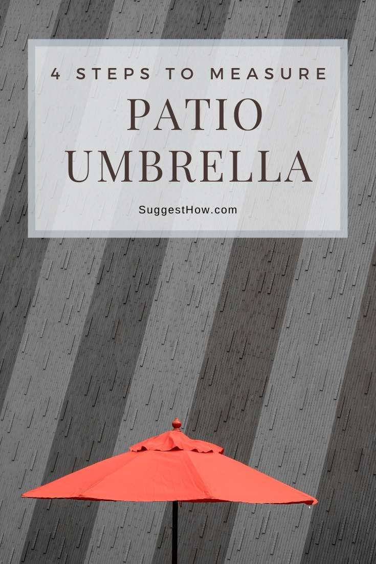 How to Measure Patio Umbrella