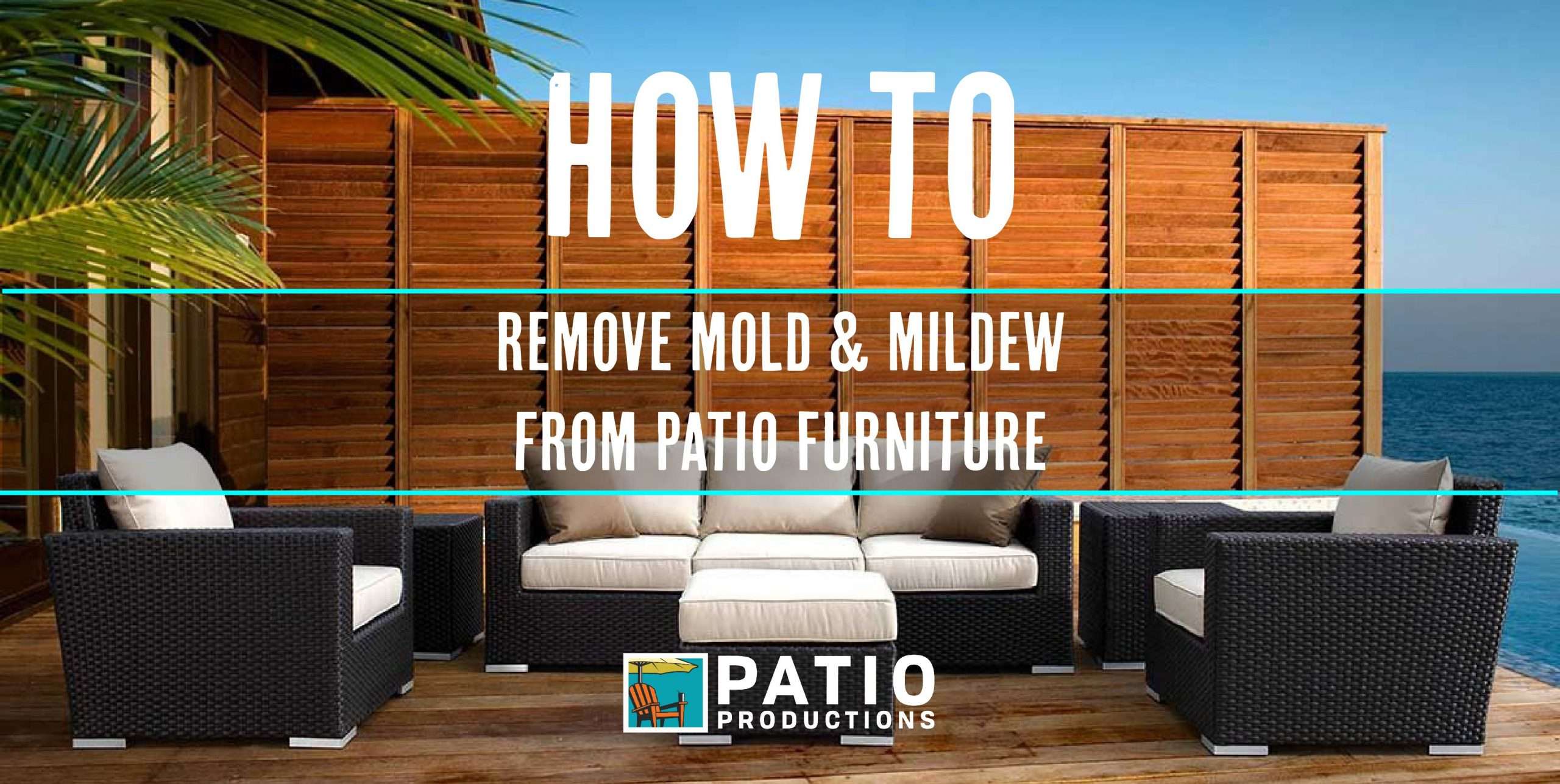 How to Remove Mold and Mildew from Patio Furniture ...