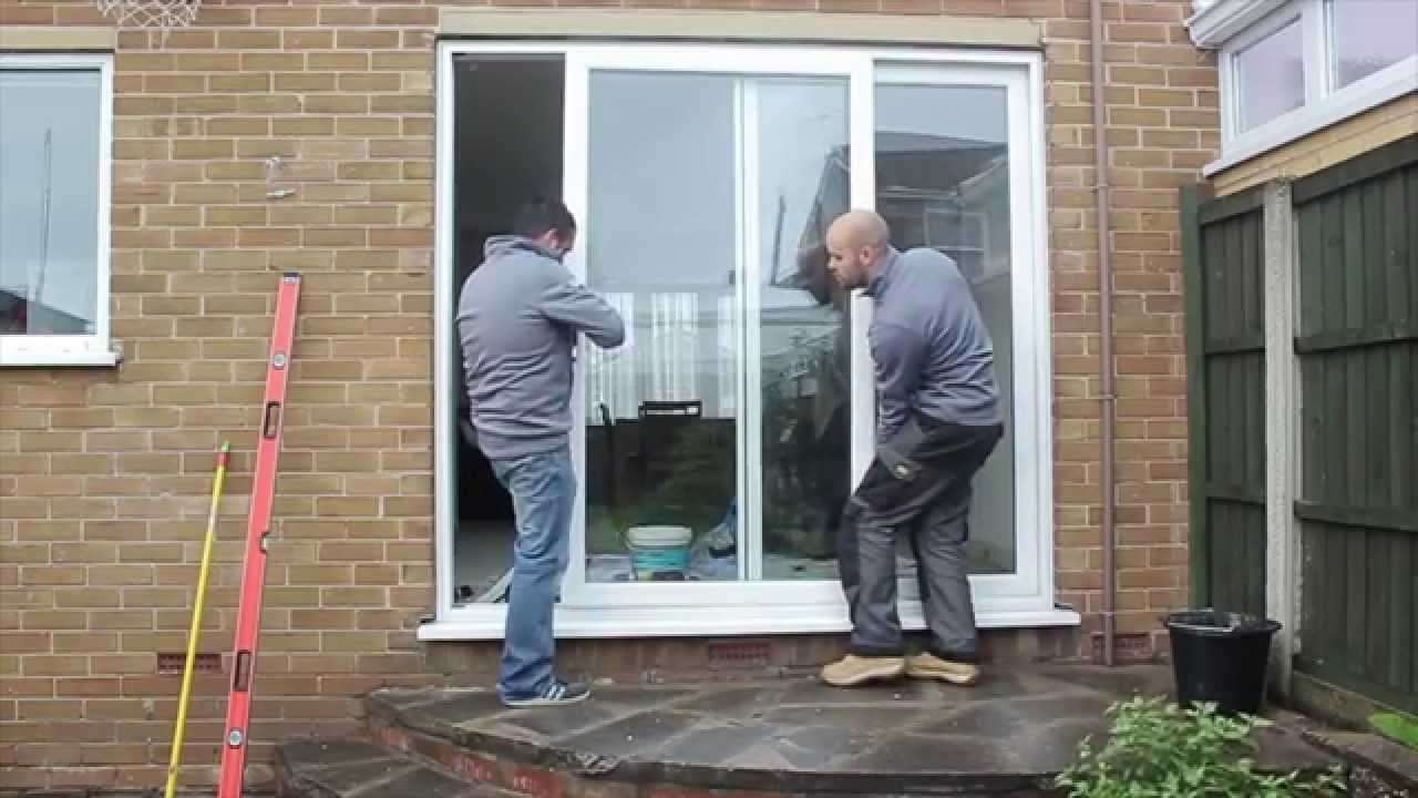 How to remove sliding sashes from patio doors