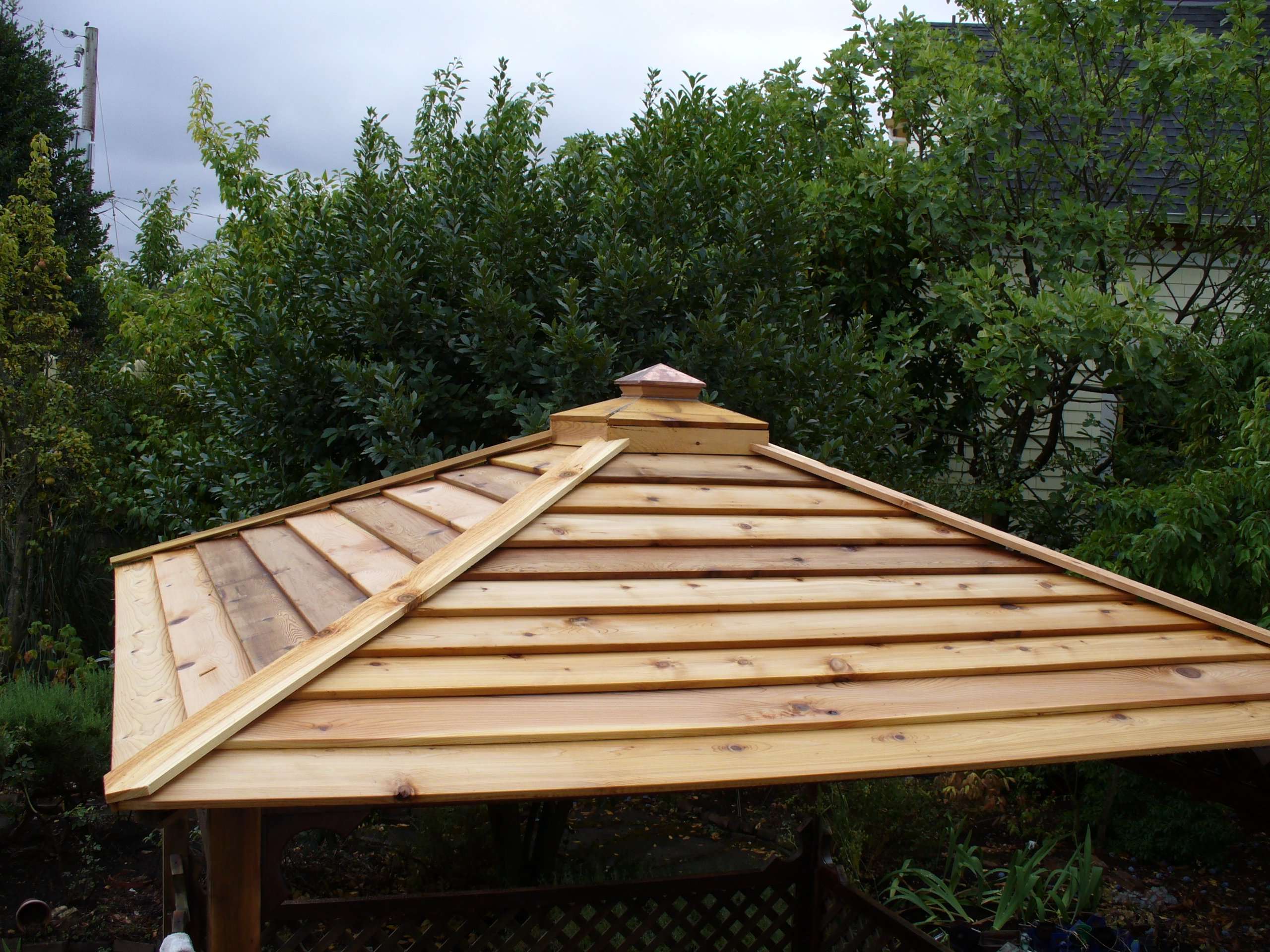 How To Roof A Gazebo