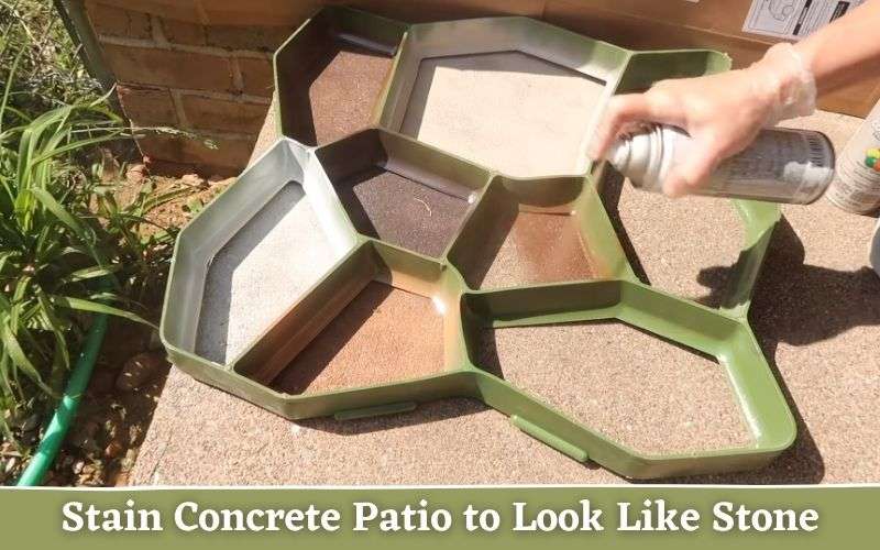 How to Stain Concrete Patio to Look Like Stone? [Full Guide]