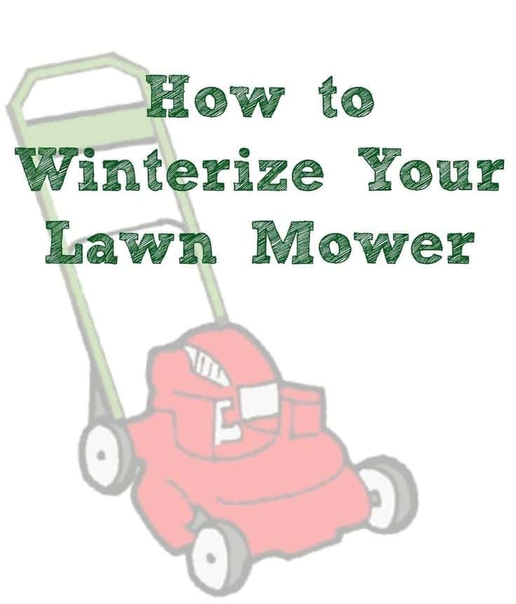 How to Winterize Your Lawn Mower + $100 American Express Giveaway ...