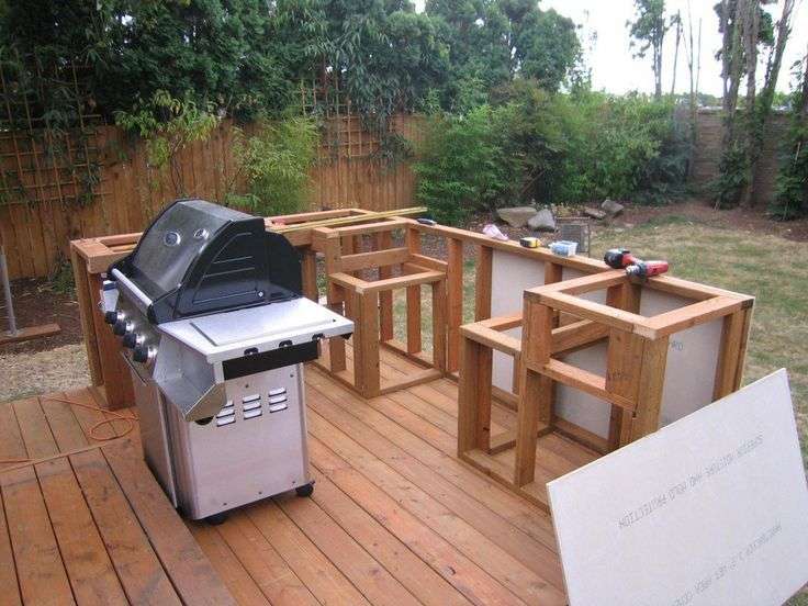 Image result for diy bbq surround