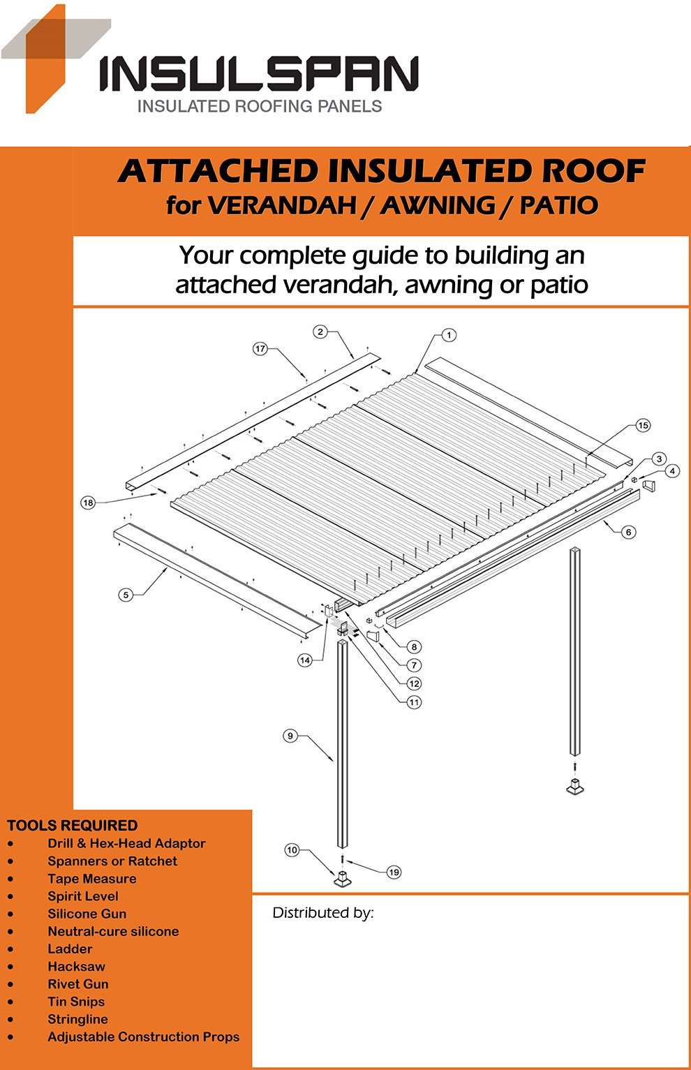 Insulated Patio Panels Roof Kits, Insulspan Metal Roofing