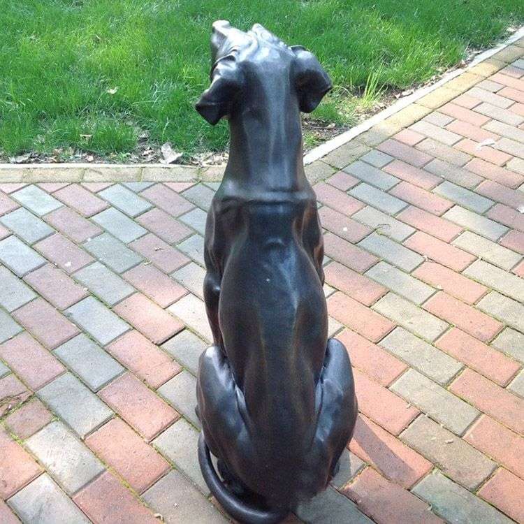 large outdoor dog statues for front porch