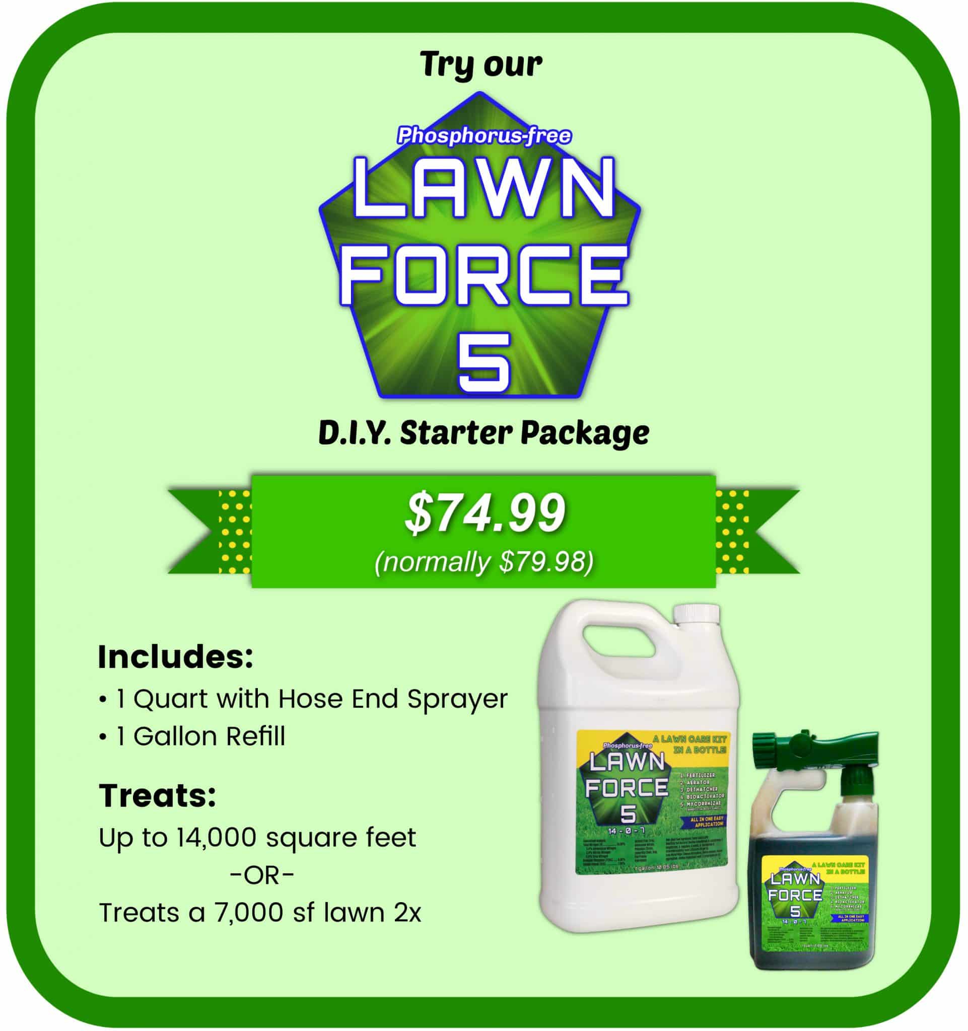 Lawn Force 5 Phosphorus Free Fertilizer